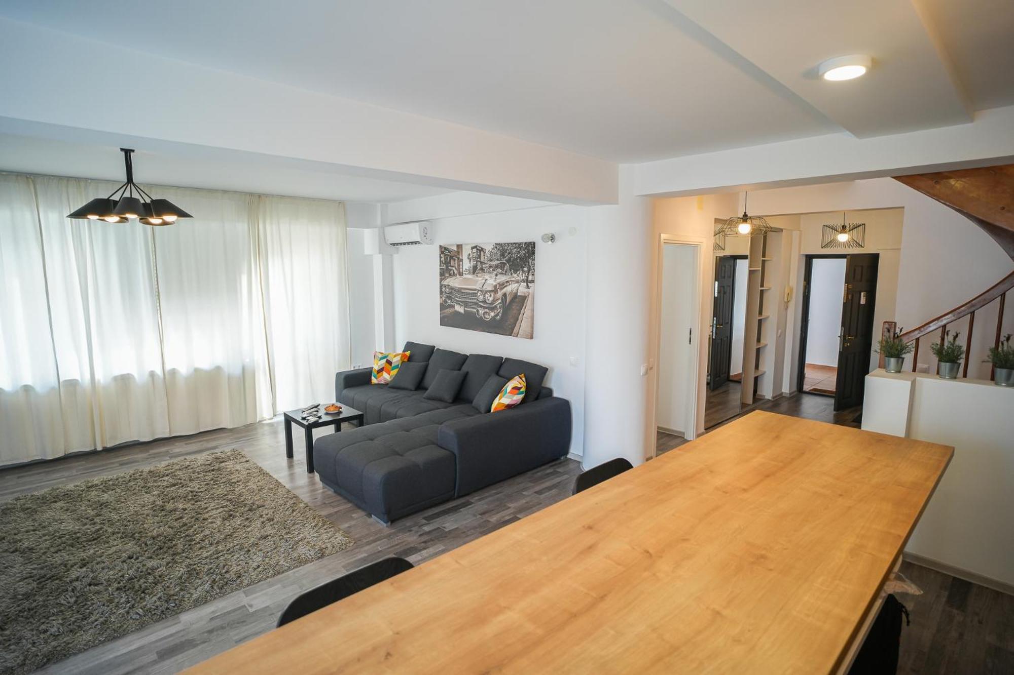 Penthouse With Huge Rooftop Terrace & City View Букурещ Екстериор снимка