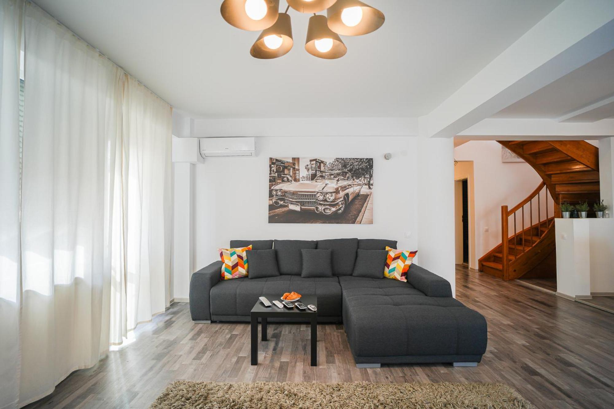 Penthouse With Huge Rooftop Terrace & City View Букурещ Екстериор снимка