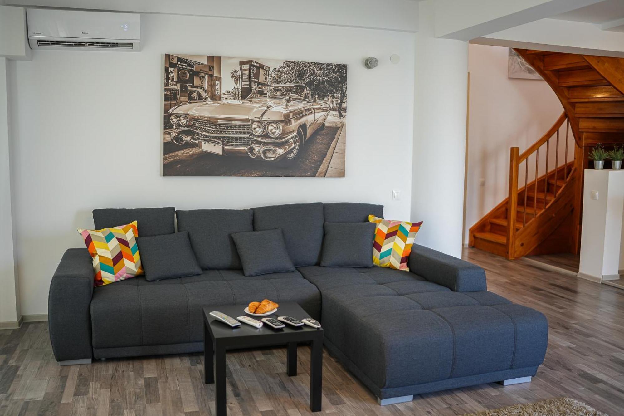 Penthouse With Huge Rooftop Terrace & City View Букурещ Екстериор снимка